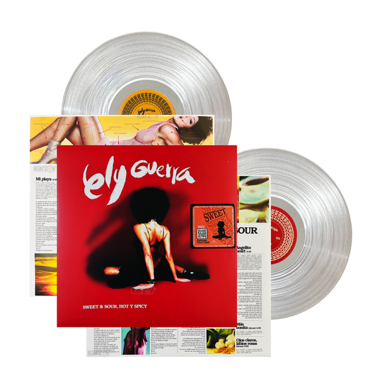 Ely Guerra Sweet & Sour Hot & Spicy 20th Anniversary Clear 2 Lp Vinyl
