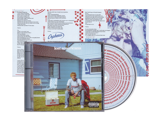 Mgk Machine Gun Kelly Lost Americana Artwork Disco Cd