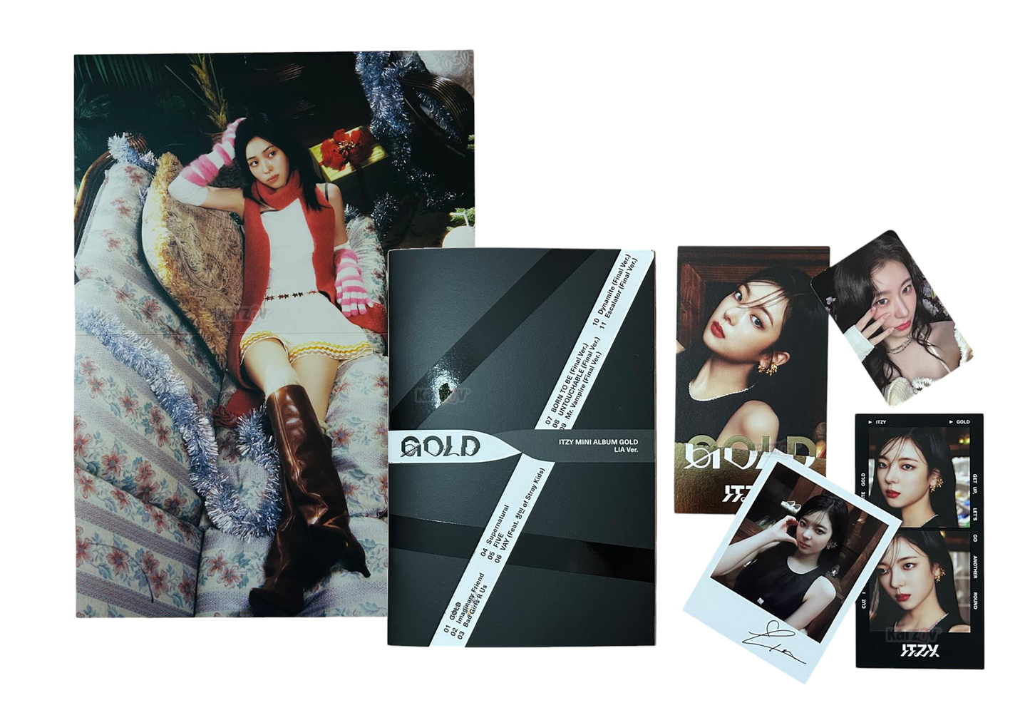 ** Itzy Gold Album Digipack / Version Lia