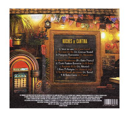 Mana Noches De Cantina 2025 Disco Cd