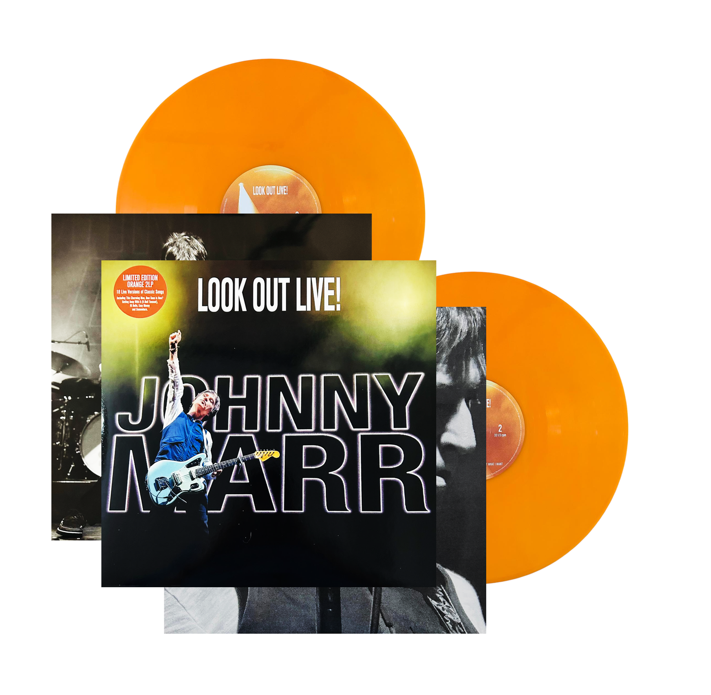 Johnny Marr Look Out Live! RSD 2025 Naranja Orange 2 LP Vinyl