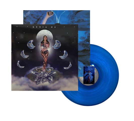 Kenia Os Cambios De Luna Blue Azul Lp Vinyl + Tarjeta Exclusiva