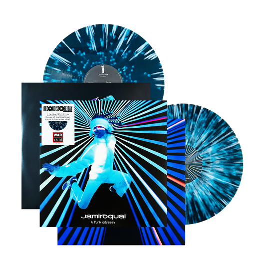 Jamiroquai A Funk Odyssey Eart RSD 2025 Blue & Green Splatter 2 Lp Vinyl