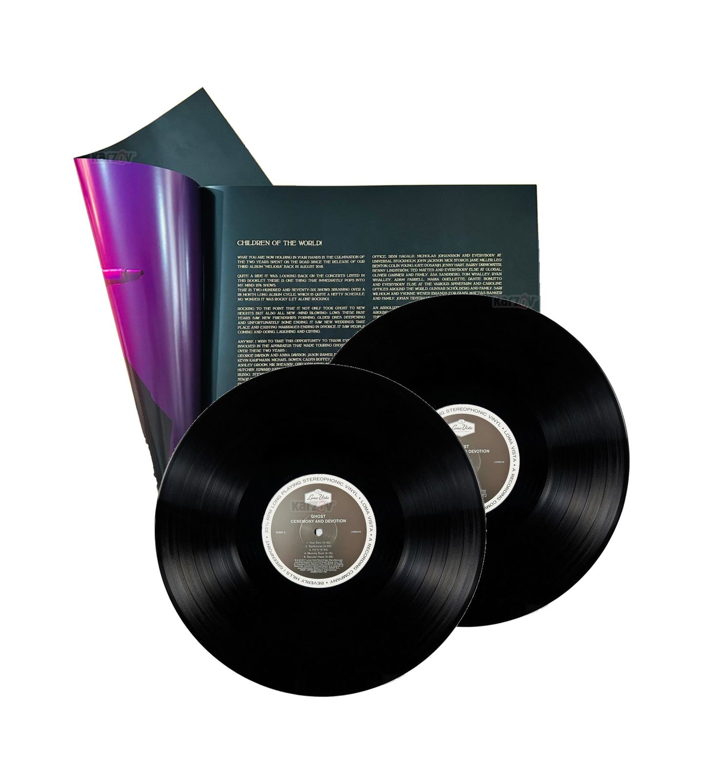 Ghost Ceremony And Devotion 2 Lp Vinyl