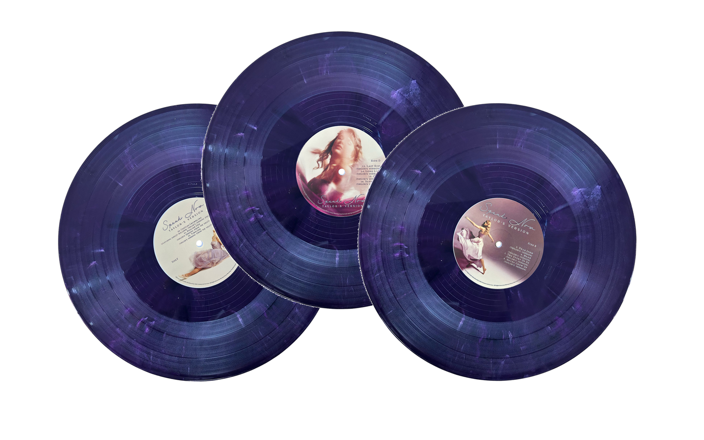 Taylor Swift Speak Now Taylor 's Version Violet  3 Lp Vinyl