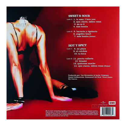 Ely Guerra Sweet & Sour Hot & Spicy 20th Anniversary Clear 2 Lp Vinyl