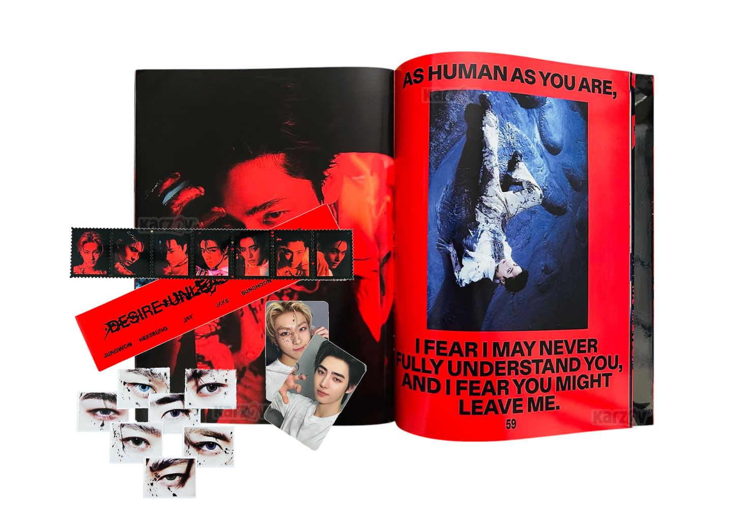 Enhypen Desire Unleash Album Original - Version Mine 🫰🏻