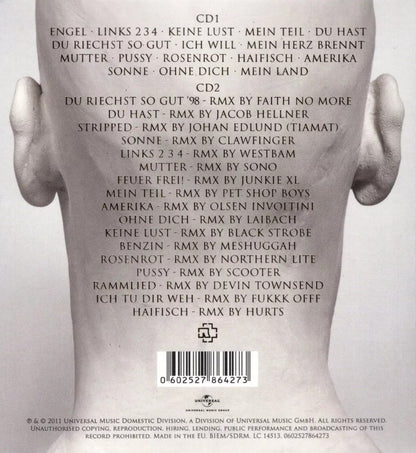 Rammstein Made In Germany 1995 - 2011 Deluxe 2 Discos Cd Deluxe
