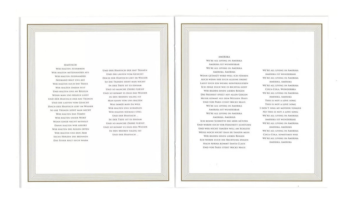 Rammstein Made In Germany 1995 - 2011 Deluxe 2 Discos Cd Deluxe