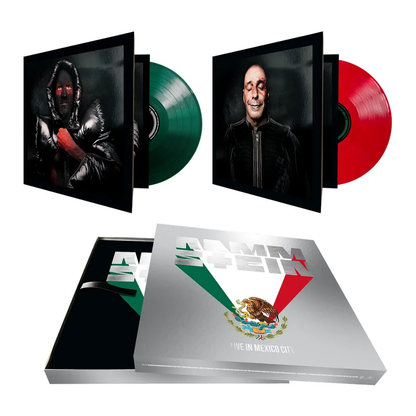 Rammstein Live In Mexico City Limited Colored 4 Lp Vinyl