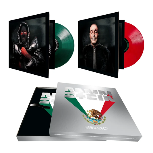 Rammstein Live In Mexico City Limited Colored 4 Lp Vinyl