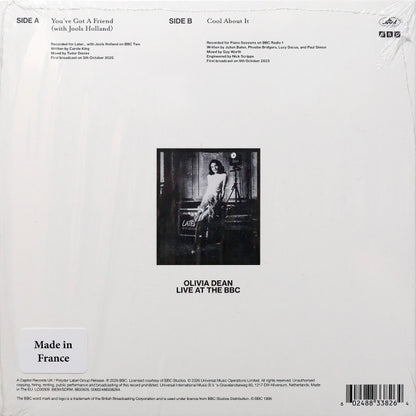 Olivia Dean  Live At The BBC RSD 2026 edition lp vinyl