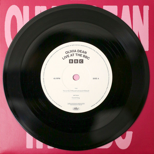 Olivia Dean  Live At The BBC RSD 2026 edition lp vinyl