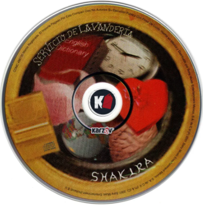 Servicio De Lavandería - Shakira - Cd