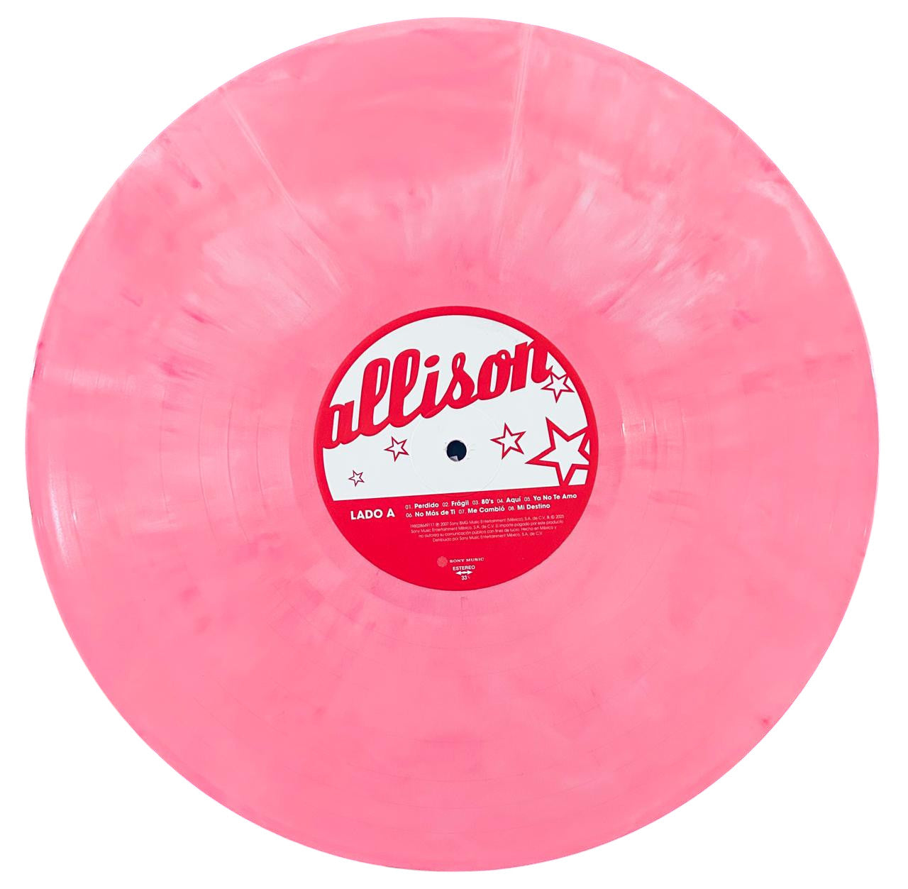 Allison Rosa Pink Lp Vinyl