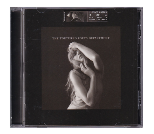 Taylor Swift Tortu red Poets Department The Bl ack Dog Disco Cd