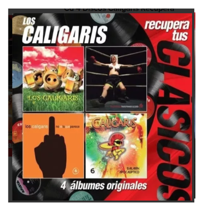 Caligaris Recupera Tus Clasicos 4 Discos Cd