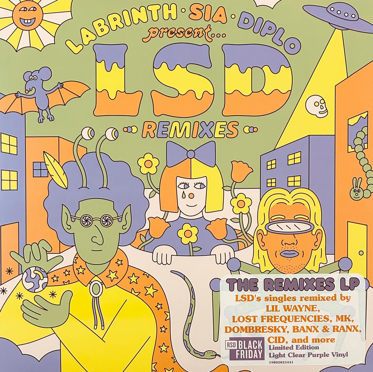 Labrinth Sia & Diplo Present Lsd Remixes Rsd 2024 Lp Vinyl