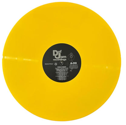 Public Enemy Fear Of A Black Planet Yellow Lp Vinyl
