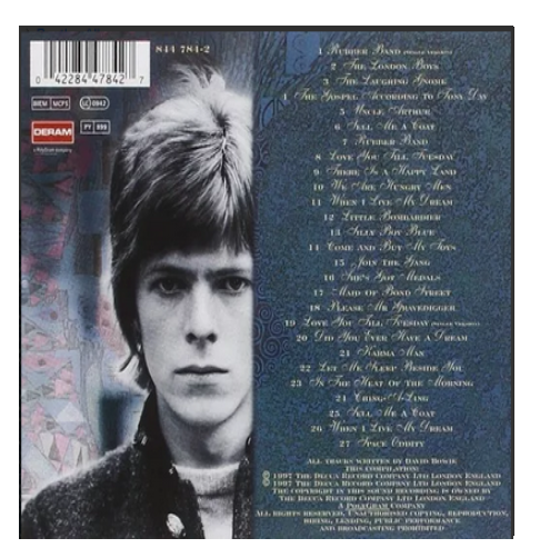 David Bowie The Deram Anthology 1966-1968 Disco Cd