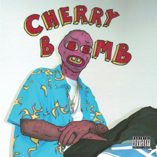 Tyler The Creator Cherry Bomb Mask Cover Blue 2 Lp Vinyl