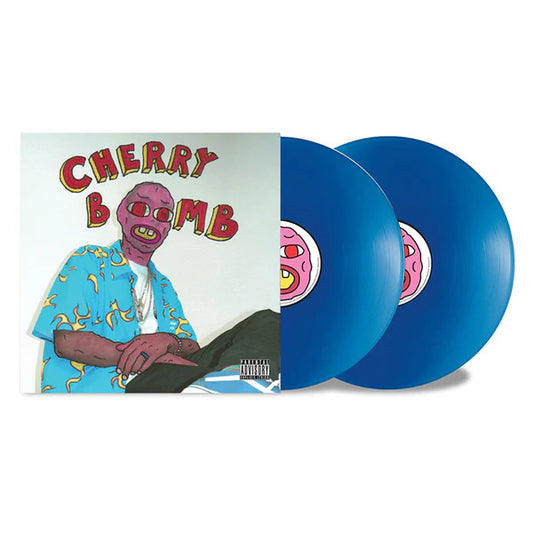 Tyler The Creator Cherry Bomb Mask Cover Blue 2 Lp Vinyl