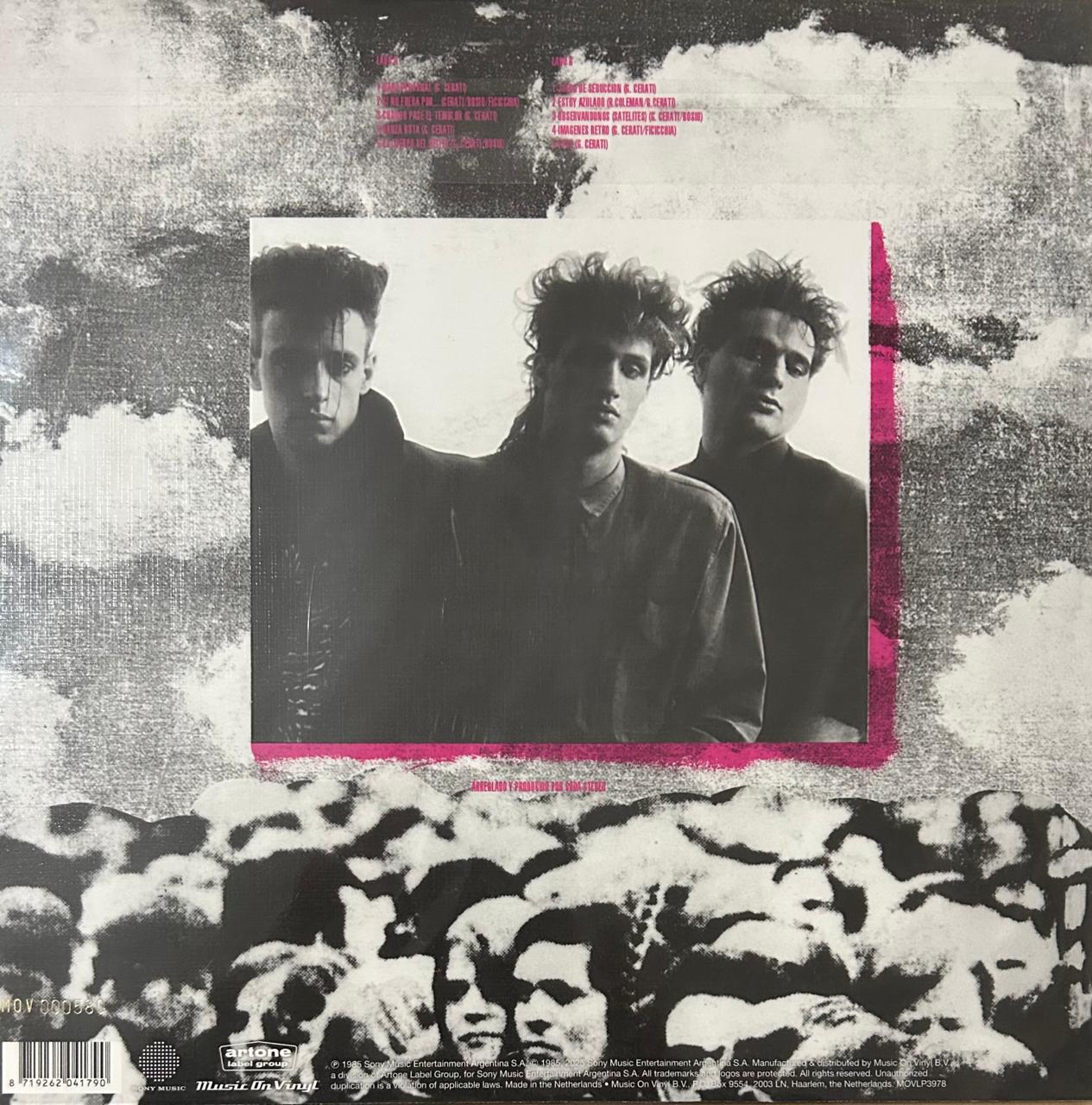 Soda Stereo Nada Personal Lp Vinyl Crystal Clear Edition