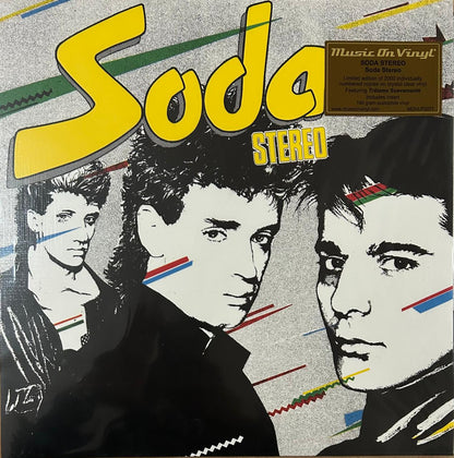 Soda Stereo Soda Stereo Homonimo Lp Vinyl Crystal Clear