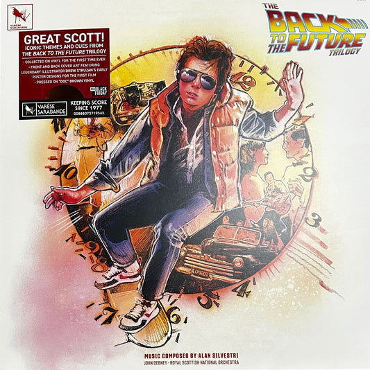 The Back To The Future Trilogy Alan Silvestri Lp Vinyl Rsd Black Friday 2025 Doc Brown Edition