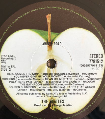 Abbey Road - The Beatles - Lp Vinyl - Nuevo (17 Canciones)