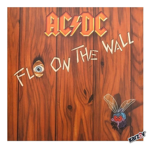 Ac / Dc Fly On The Wall Lp Acetato Vinyl