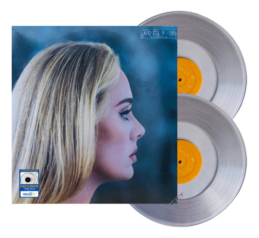 Adele 30 Treinta Limited Edition Walmart Clear 2 Lp Vinyl