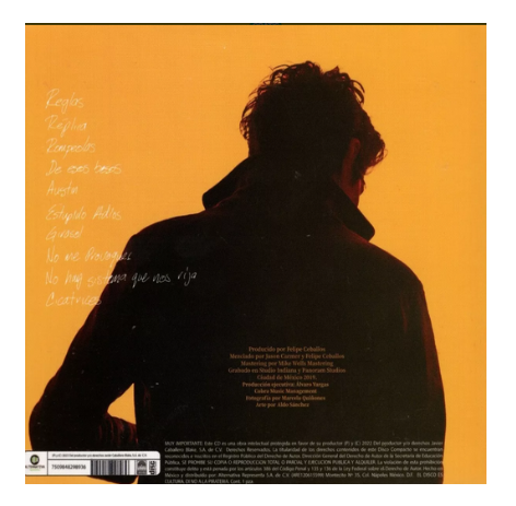 Javier Blake En Los Tiempos De Lo Extraño Disco Cd