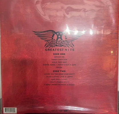 Aerosmith Greatest Hits Splatter Coloured Lp Vinyl