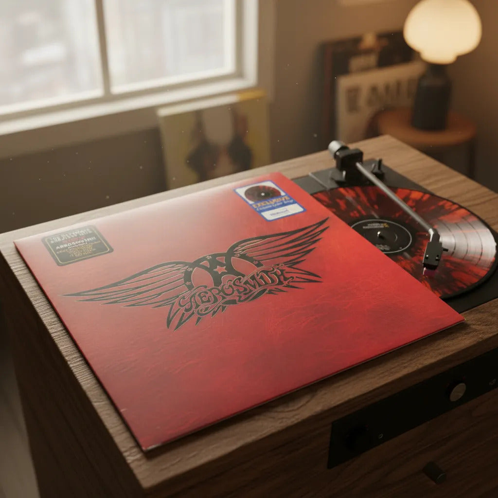 Aerosmith Greatest Hits Splatter Coloured Lp Vinyl