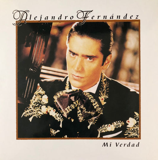 Alejandro Fernandez Mi Verdad Plata Silver Lp Vinyl