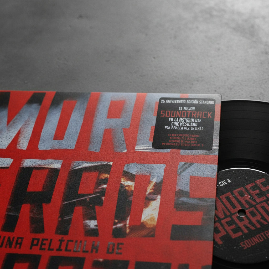 Amores Perros : Soundtrack Y Musica 3 Lp Vinyl Red Gatefold Inserto