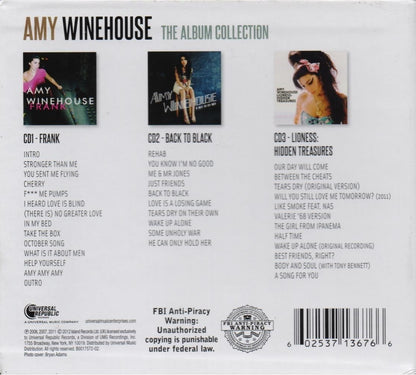 Amy Winehouse The Album Collection 3 Discos Cd Boxset