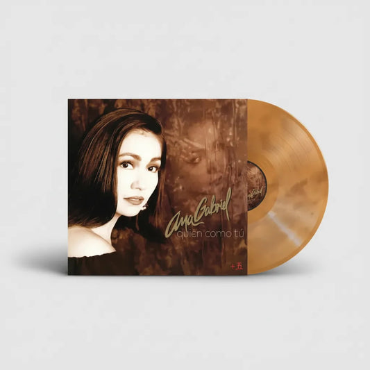 Ana Gabriel Quien Como Tu Lp Vinyl Marbled Brown