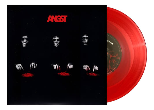 Rammstein Angst Single Lp Acetato Vinyl / Rojo