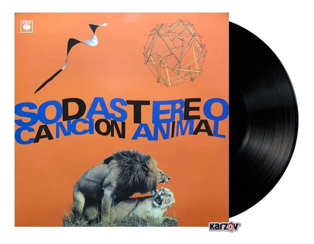 Soda Stereo Cancion Animal Lp Vinyl
