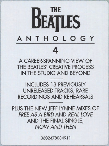 The Beatles Anthology 4 Edition 3 Lp Vinyl 2025 Triple Gatefold