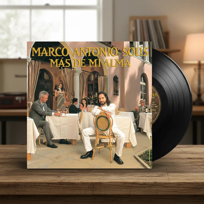 Marco Antonio Solis Mas De Mi Alma Lp Vinyl Edición Limitada Black