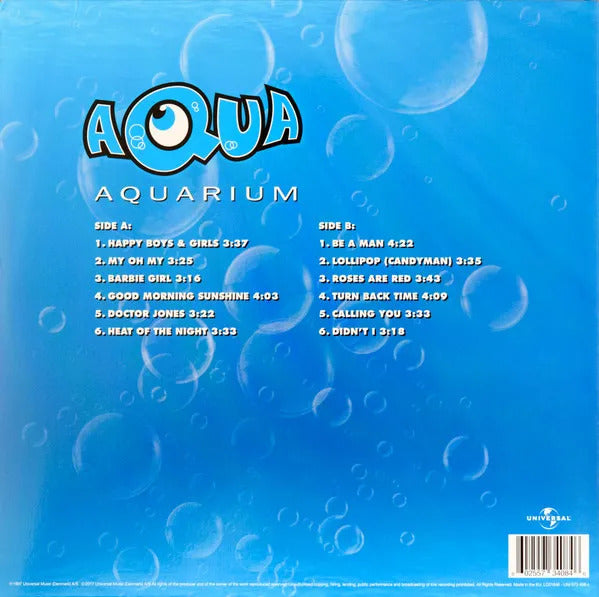 Aqua Aquarium Lp Vinyl Opaque