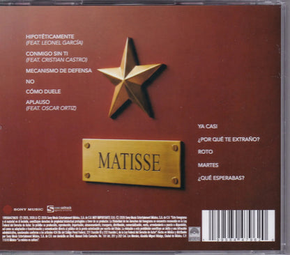 Matisse El Ayer Disco Cd