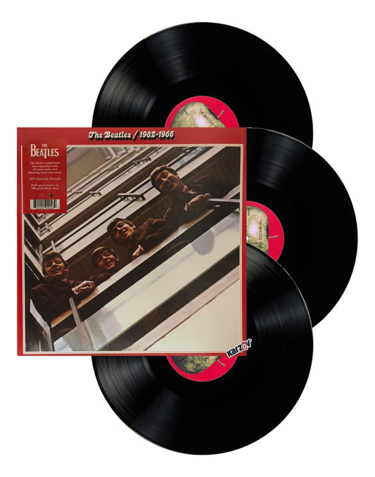 The Beatles 1962 - 1966 Expanded Red 2023 Album 3 Lp Vinyl