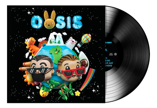 J Balvin & Bad Bunny Oasis Lp Gatefold Vinyl