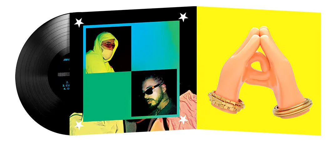 J Balvin & Bad Bunny Oasis Lp Gatefold Vinyl