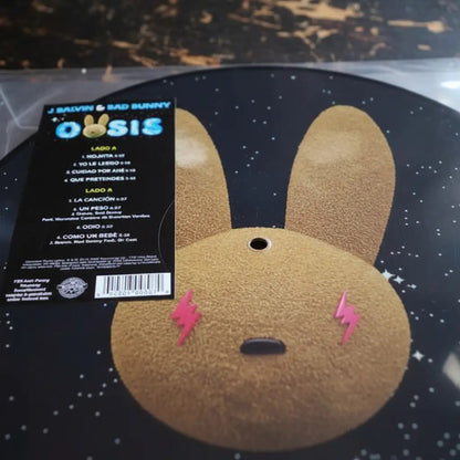 J Balvin & Bad Bunny Oasis Lp Vinyl