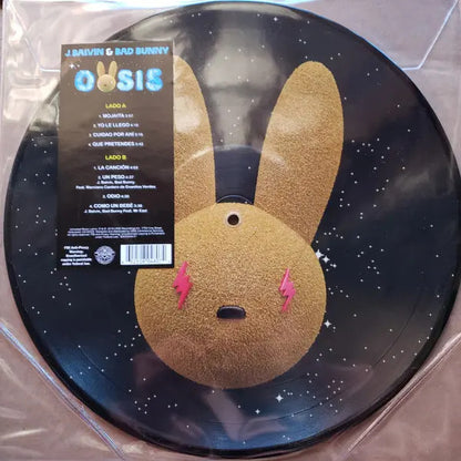 J Balvin & Bad Bunny Oasis Lp Vinyl